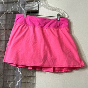 Lululemon Run pace setter skirt Pinkelicious size 6 tall